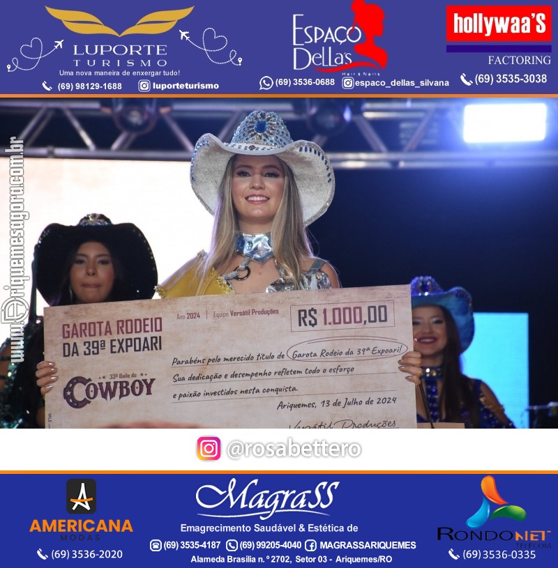 EXPOARI 2024 - Baile do Cowboy em Ariquemes Rondônia