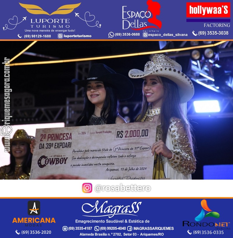 EXPOARI 2024 - Baile do Cowboy em Ariquemes Rondônia