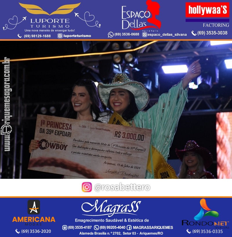 EXPOARI 2024 - Baile do Cowboy em Ariquemes Rondônia