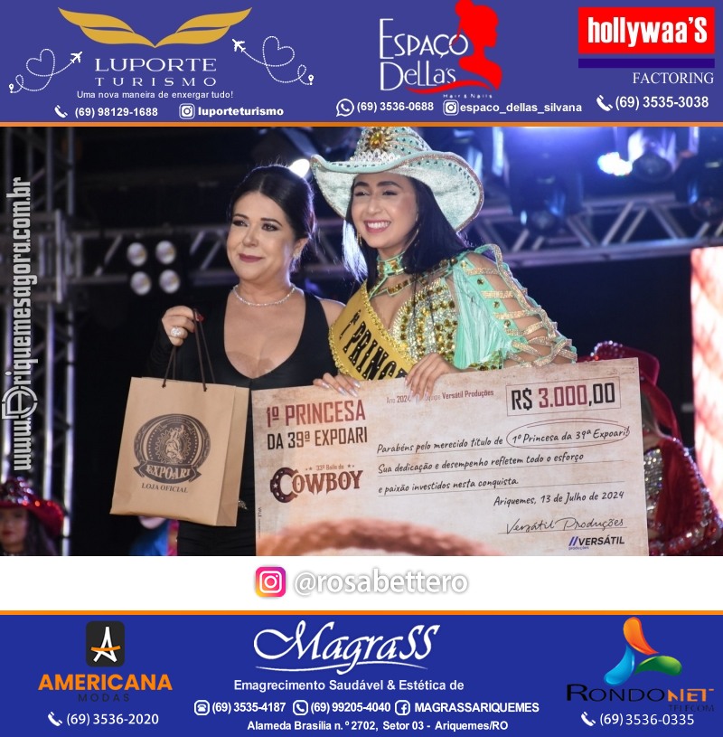 EXPOARI 2024 - Baile do Cowboy em Ariquemes Rondônia