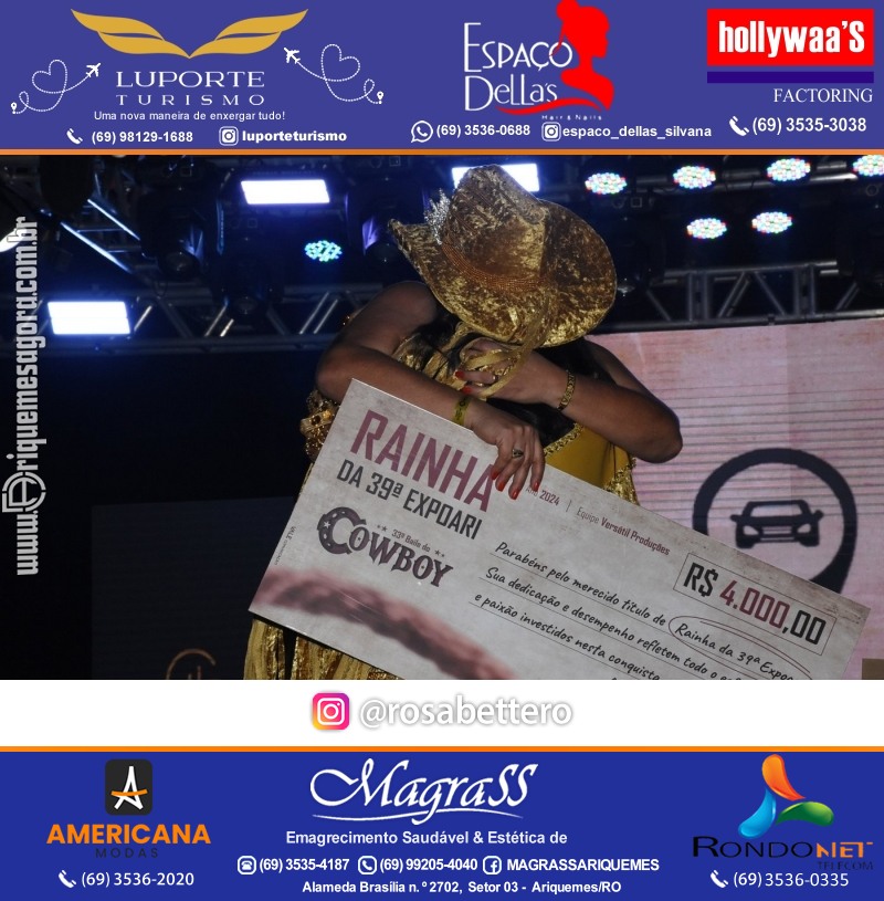 EXPOARI 2024 - Baile do Cowboy em Ariquemes Rondônia