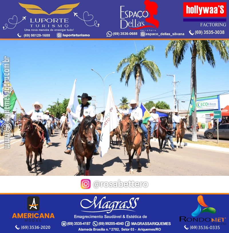 EXPOARI 2024 - Cavalgada em Ariquemes Rondônia