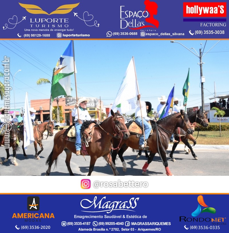 EXPOARI 2024 - Cavalgada em Ariquemes Rondônia