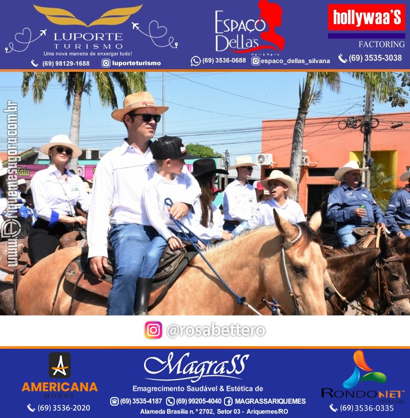 EXPOARI 2024 - Cavalgada em Ariquemes Rondônia