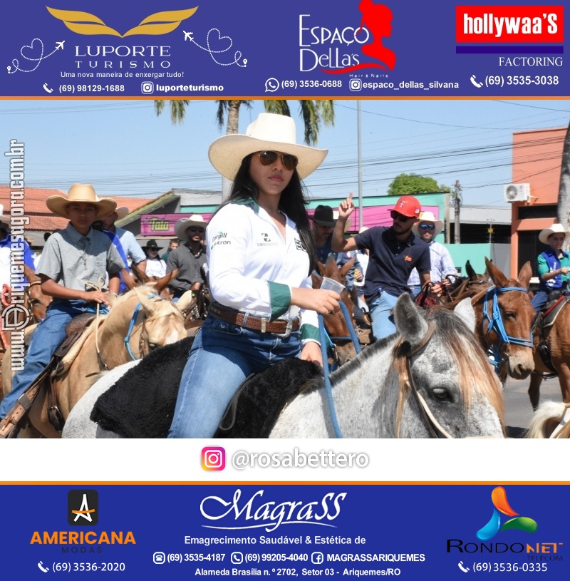 EXPOARI 2024 - Cavalgada em Ariquemes Rondônia