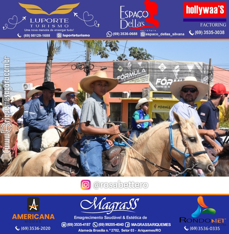 EXPOARI 2024 - Cavalgada em Ariquemes Rondônia