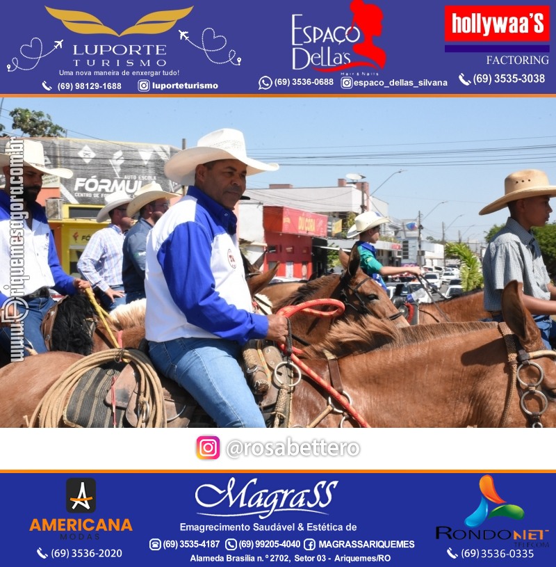 EXPOARI 2024 - Cavalgada em Ariquemes Rondônia