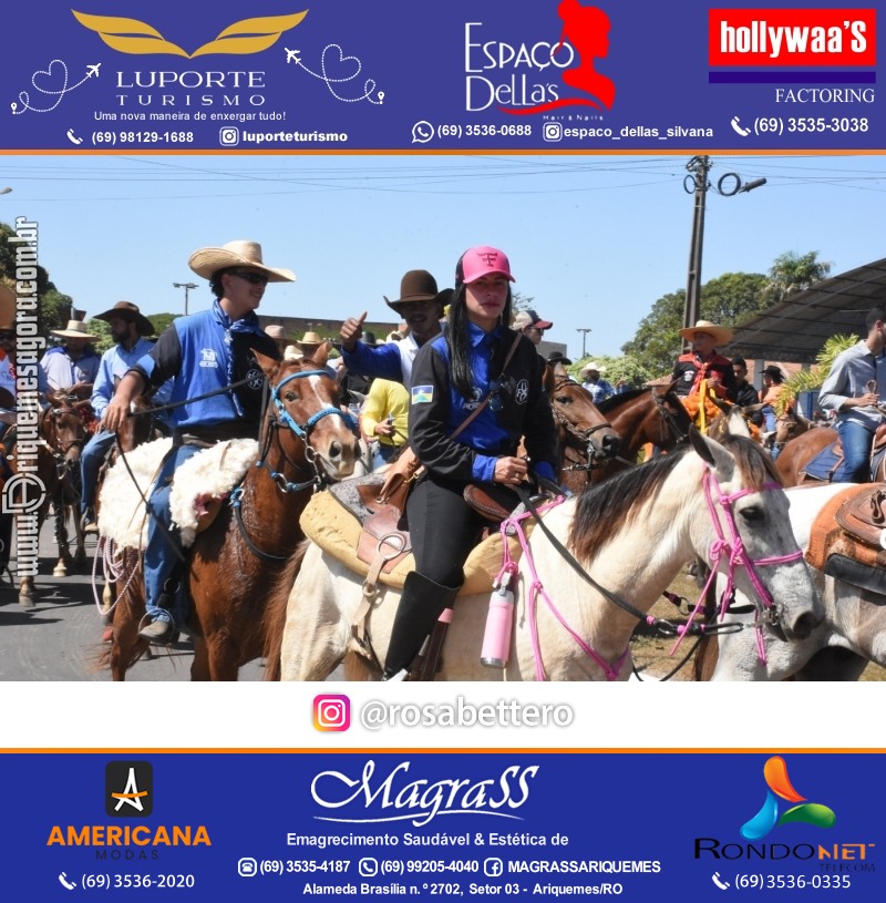 EXPOARI 2024 - Cavalgada em Ariquemes Rondônia