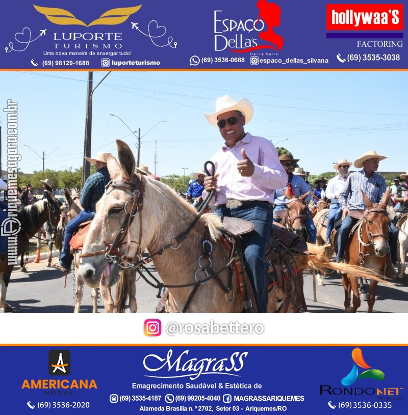 EXPOARI 2024 - Cavalgada em Ariquemes Rondônia