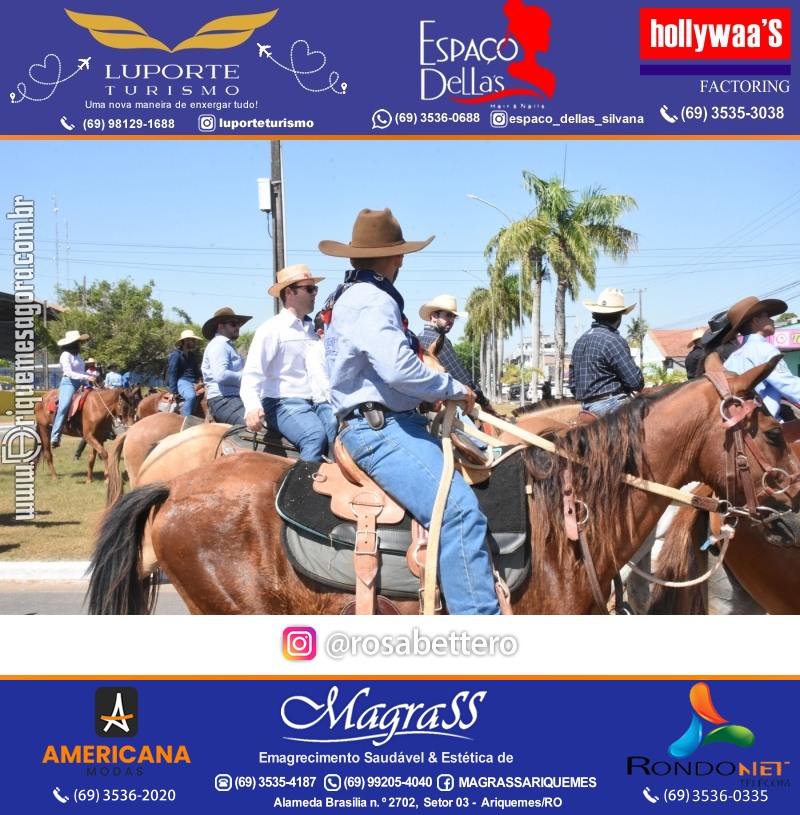 EXPOARI 2024 - Cavalgada em Ariquemes Rondônia