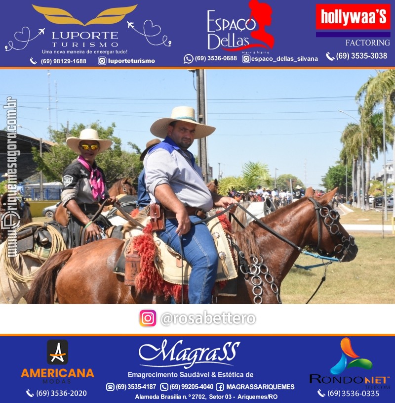 EXPOARI 2024 - Cavalgada em Ariquemes Rondônia