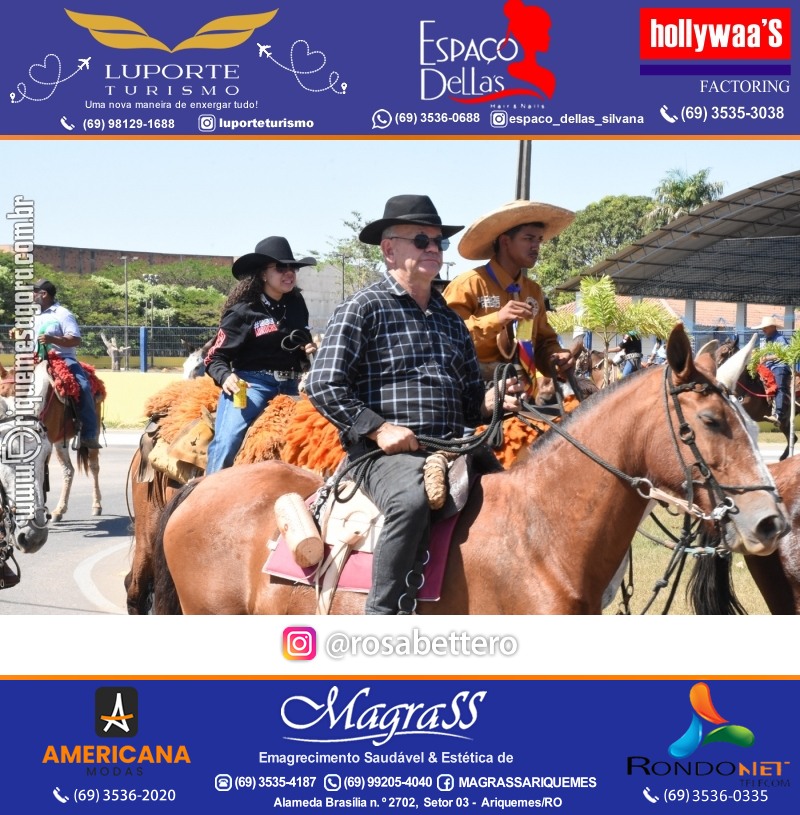 EXPOARI 2024 - Cavalgada em Ariquemes Rondônia