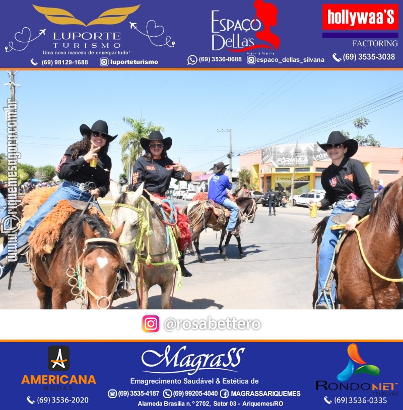 EXPOARI 2024 - Cavalgada em Ariquemes Rondônia