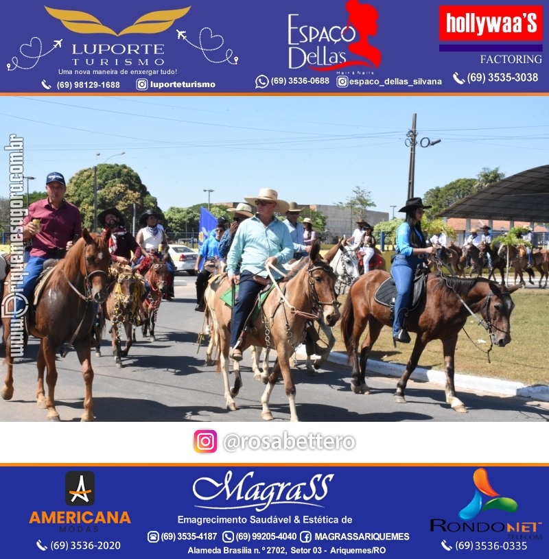 EXPOARI 2024 - Cavalgada em Ariquemes Rondônia