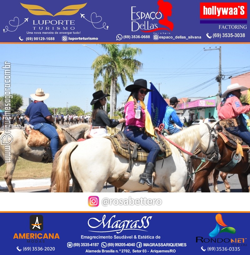 EXPOARI 2024 - Cavalgada em Ariquemes Rondônia