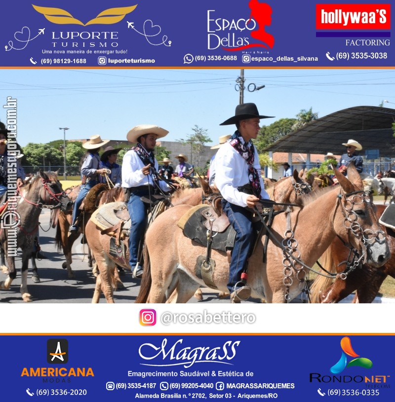 EXPOARI 2024 - Cavalgada em Ariquemes Rondônia