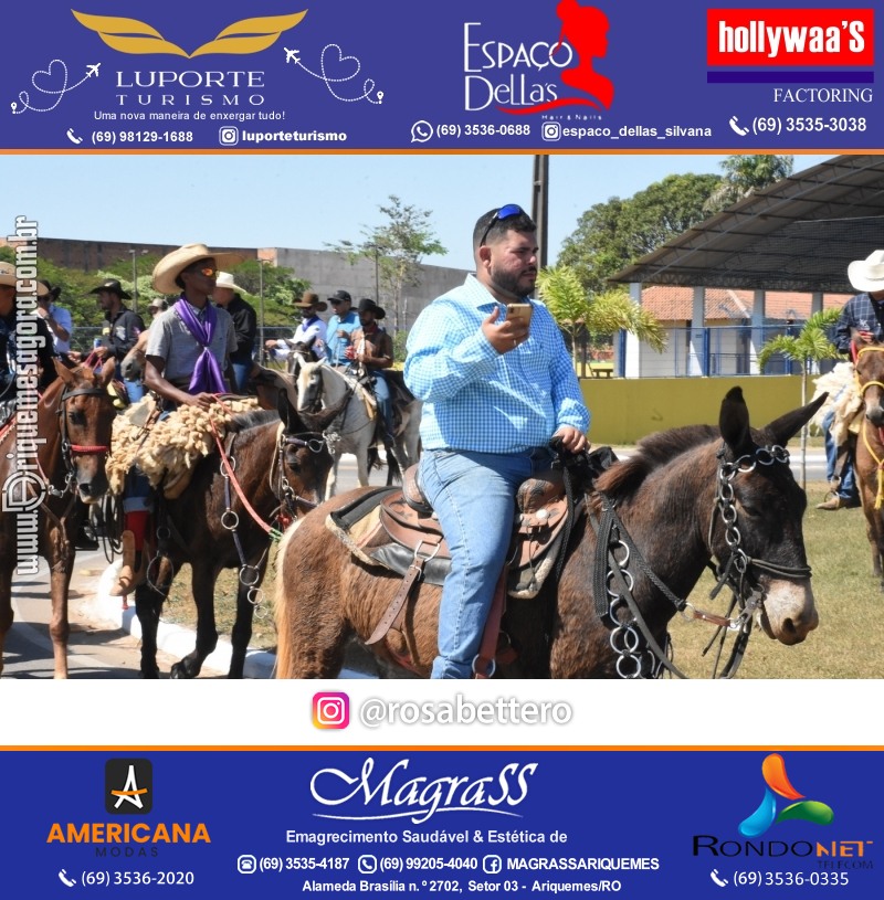 EXPOARI 2024 - Cavalgada em Ariquemes Rondônia