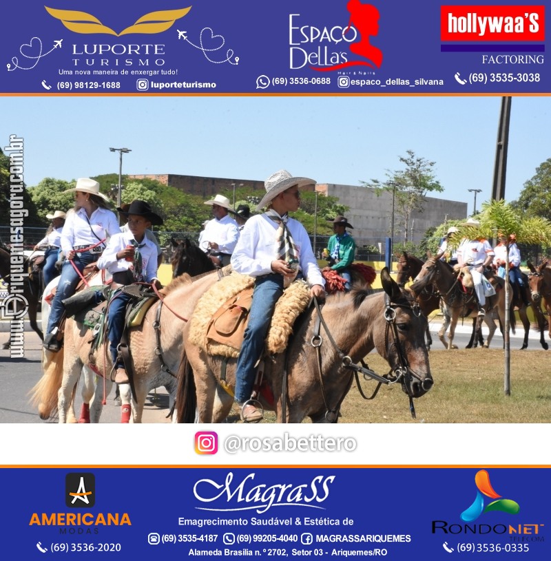 EXPOARI 2024 - Cavalgada em Ariquemes Rondônia