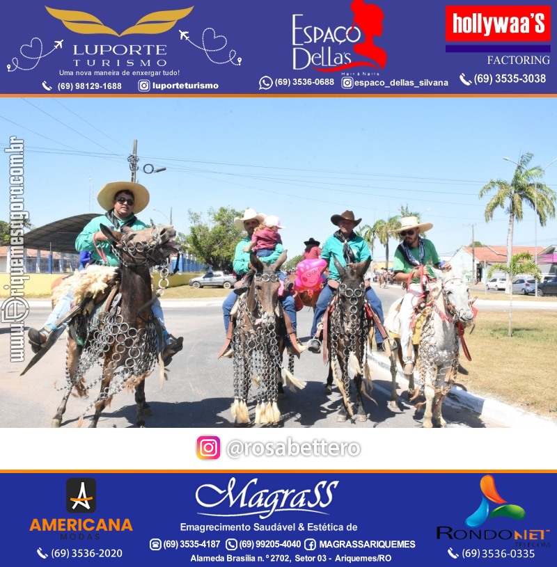 EXPOARI 2024 - Cavalgada em Ariquemes Rondônia