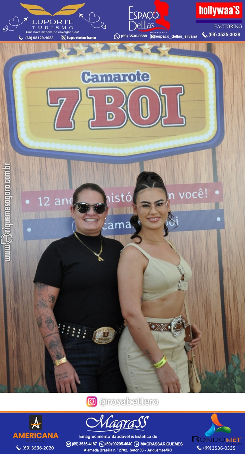 12ª Edição do CAMAROTE 7 BOI 2024 em Ariquemes Rondônia