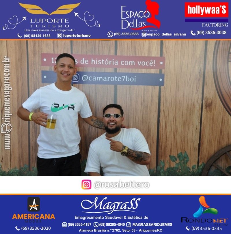 12ª Edição do CAMAROTE 7 BOI 2024 em Ariquemes Rondônia