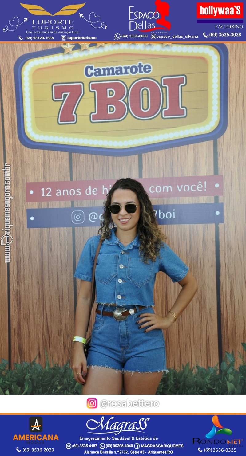 12ª Edição do CAMAROTE 7 BOI 2024 em Ariquemes Rondônia