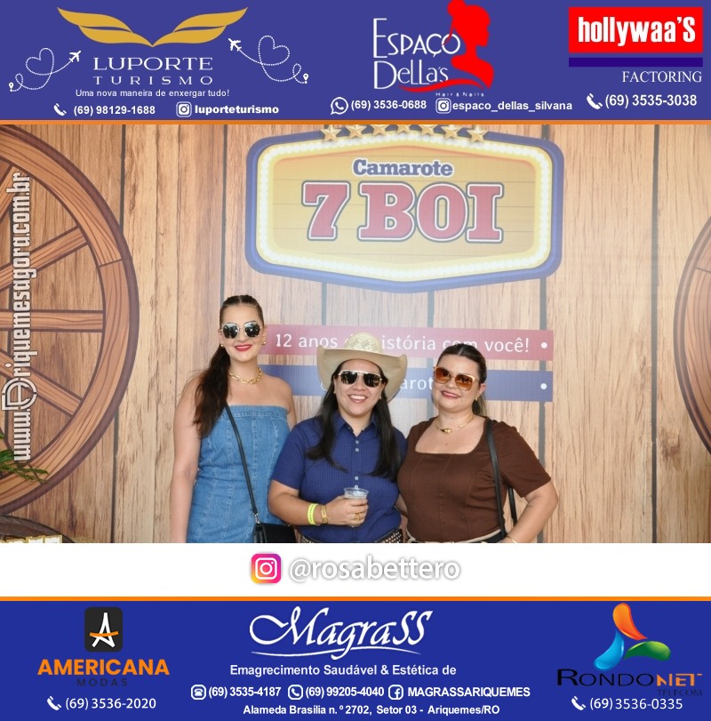 12ª Edição do CAMAROTE 7 BOI 2024 em Ariquemes Rondônia