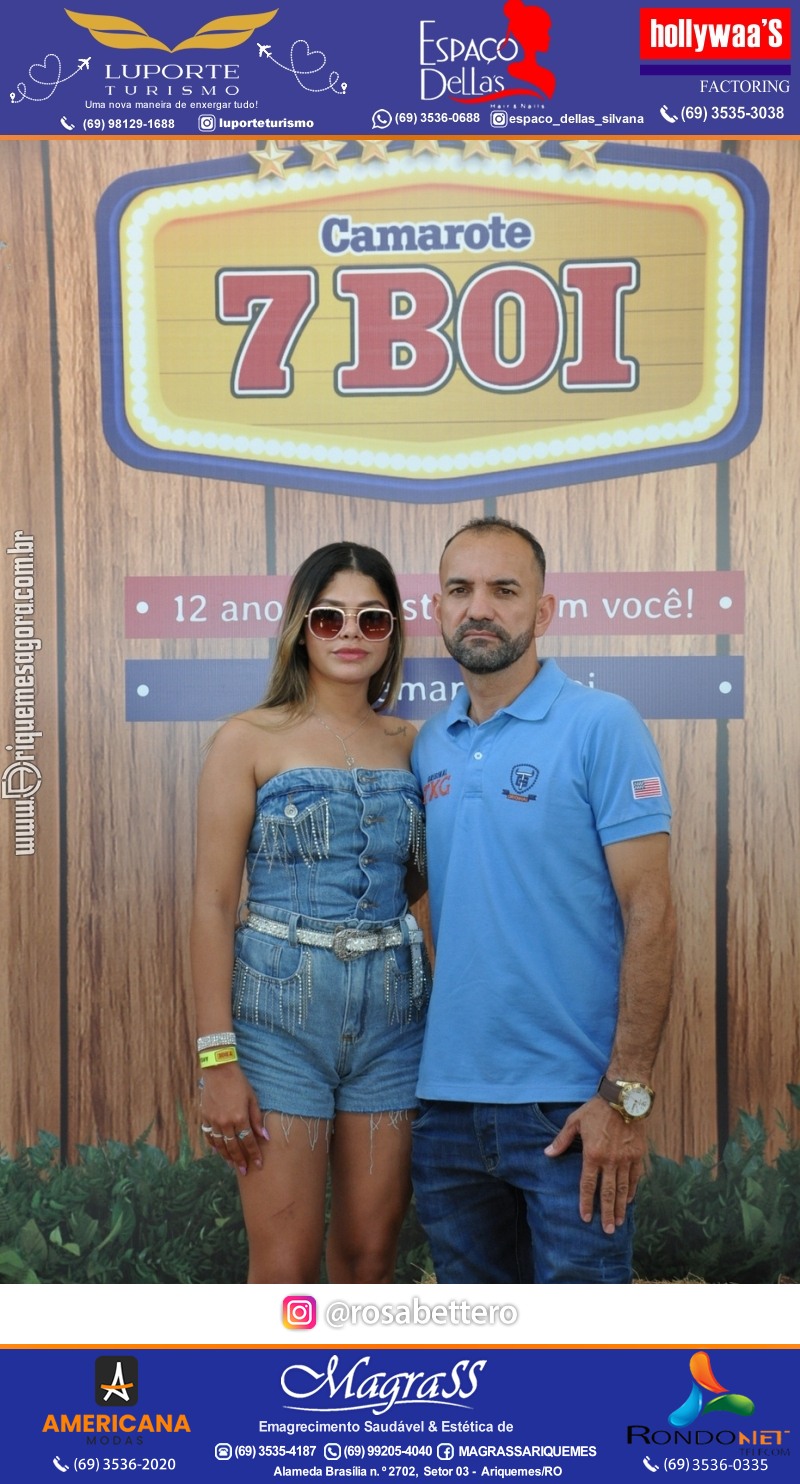 12ª Edição do CAMAROTE 7 BOI 2024 em Ariquemes Rondônia