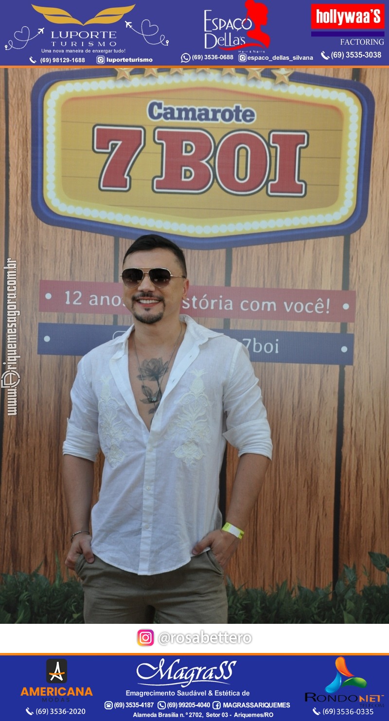 12ª Edição do CAMAROTE 7 BOI 2024 em Ariquemes Rondônia