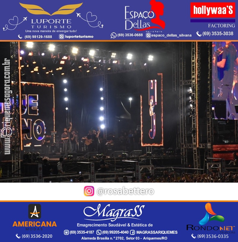 EXPOARI 2024 - Show com Henrique e Juliano & Galera & V8 na APA em Ariquemes Rondônia