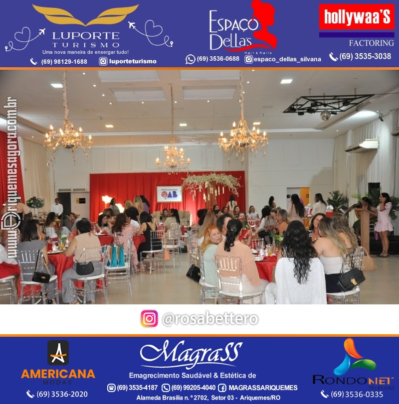 CAFÉ DA TARDE - OAB - CMA - Subsecção Ariquemes - Comissão da Mulher Advogada – Rondônia