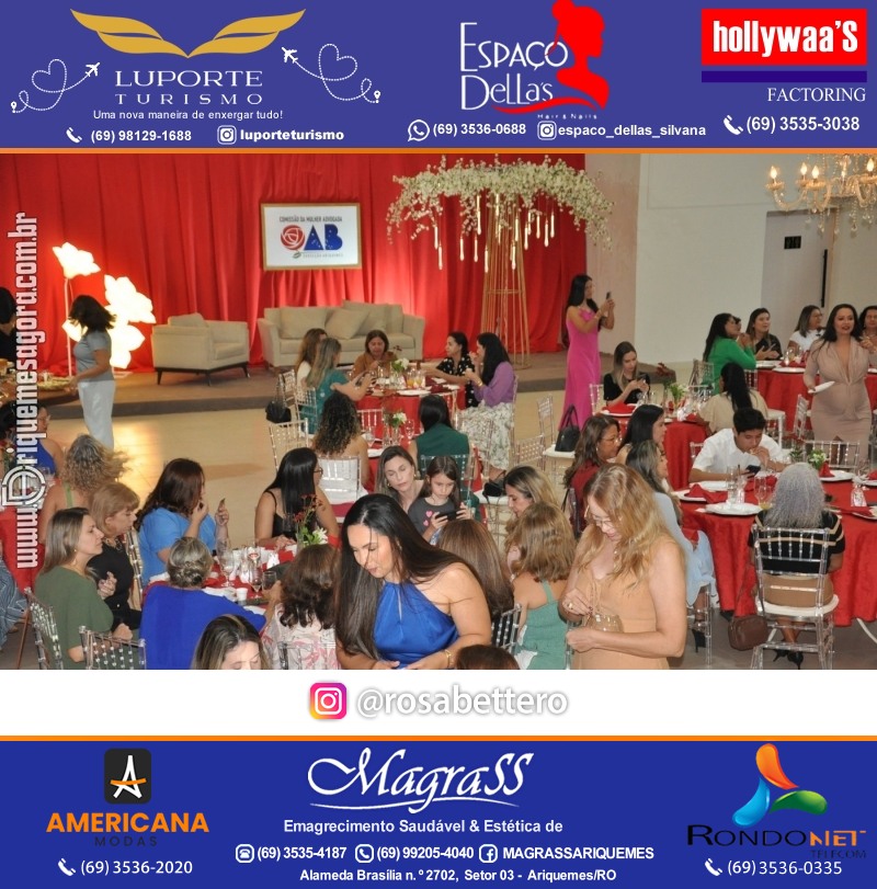 CAFÉ DA TARDE - OAB - CMA - Subsecção Ariquemes - Comissão da Mulher Advogada – Rondônia