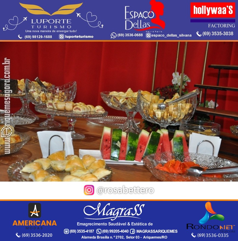 CAFÉ DA TARDE - OAB - CMA - Subsecção Ariquemes - Comissão da Mulher Advogada – Rondônia