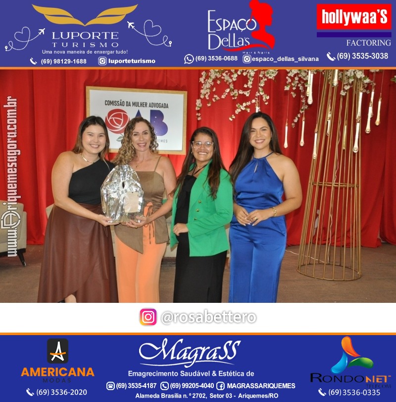 CAFÉ DA TARDE - OAB - CMA - Subsecção Ariquemes - Comissão da Mulher Advogada – Rondônia