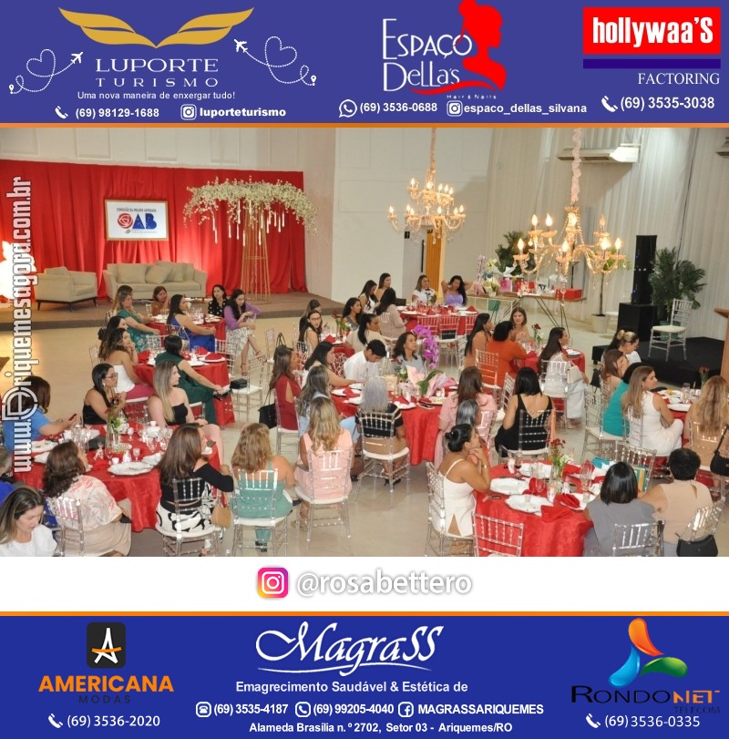 CAFÉ DA TARDE - OAB - CMA - Subsecção Ariquemes - Comissão da Mulher Advogada – Rondônia