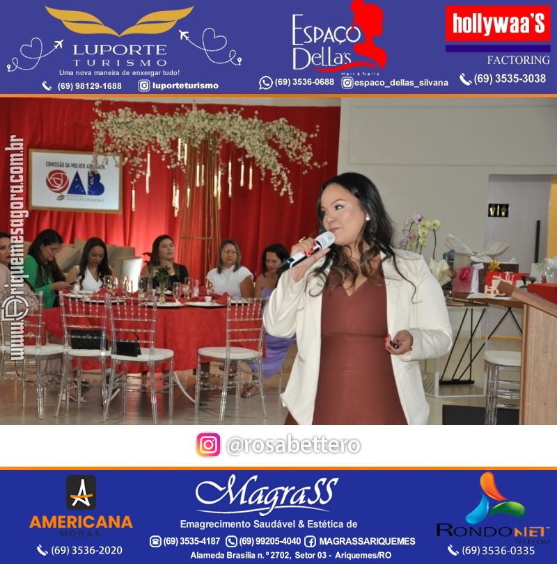 CAFÉ DA TARDE - OAB - CMA - Subsecção Ariquemes - Comissão da Mulher Advogada – Rondônia