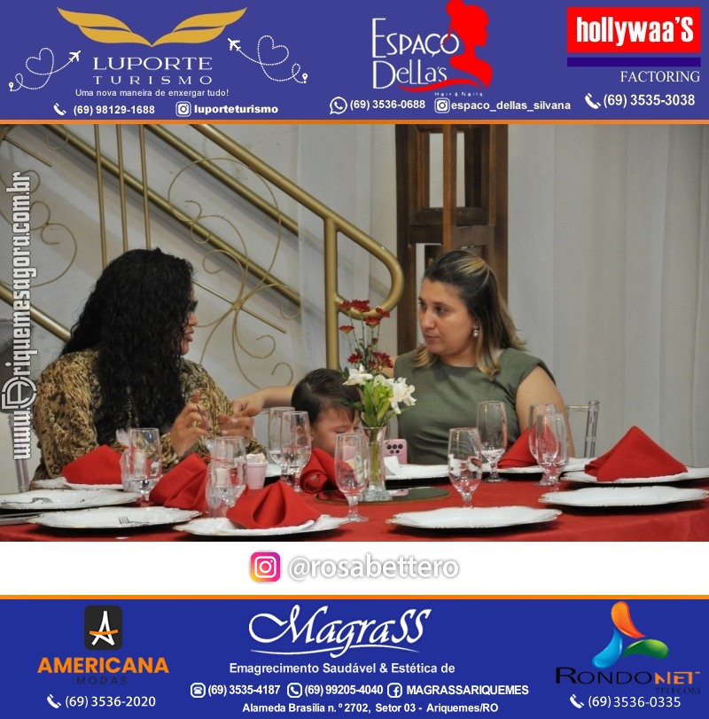CAFÉ DA TARDE - OAB - CMA - Subsecção Ariquemes - Comissão da Mulher Advogada – Rondônia