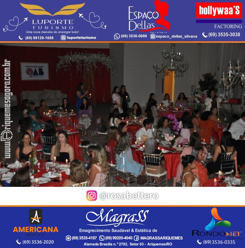 CAFÉ DA TARDE - OAB - CMA - Subsecção Ariquemes - Comissão da Mulher Advogada – Rondônia
