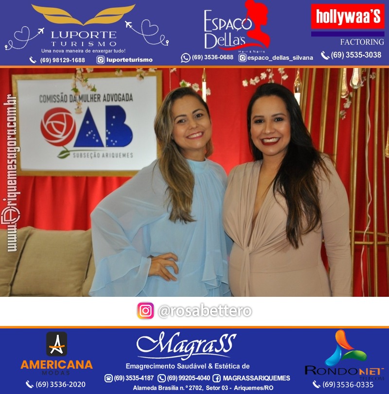 CAFÉ DA TARDE - OAB - CMA - Subsecção Ariquemes - Comissão da Mulher Advogada – Rondônia