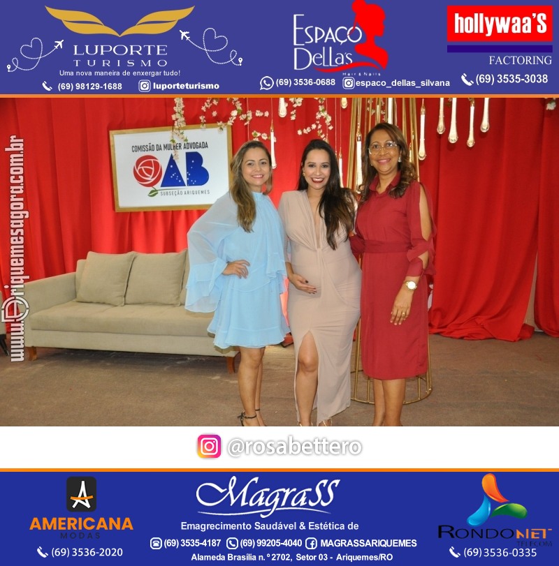 CAFÉ DA TARDE - OAB - CMA - Subsecção Ariquemes - Comissão da Mulher Advogada – Rondônia