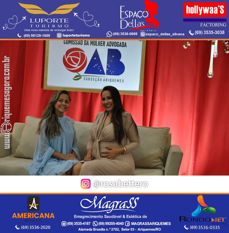 CAFÉ DA TARDE - OAB - CMA - Subsecção Ariquemes - Comissão da Mulher Advogada – Rondônia
