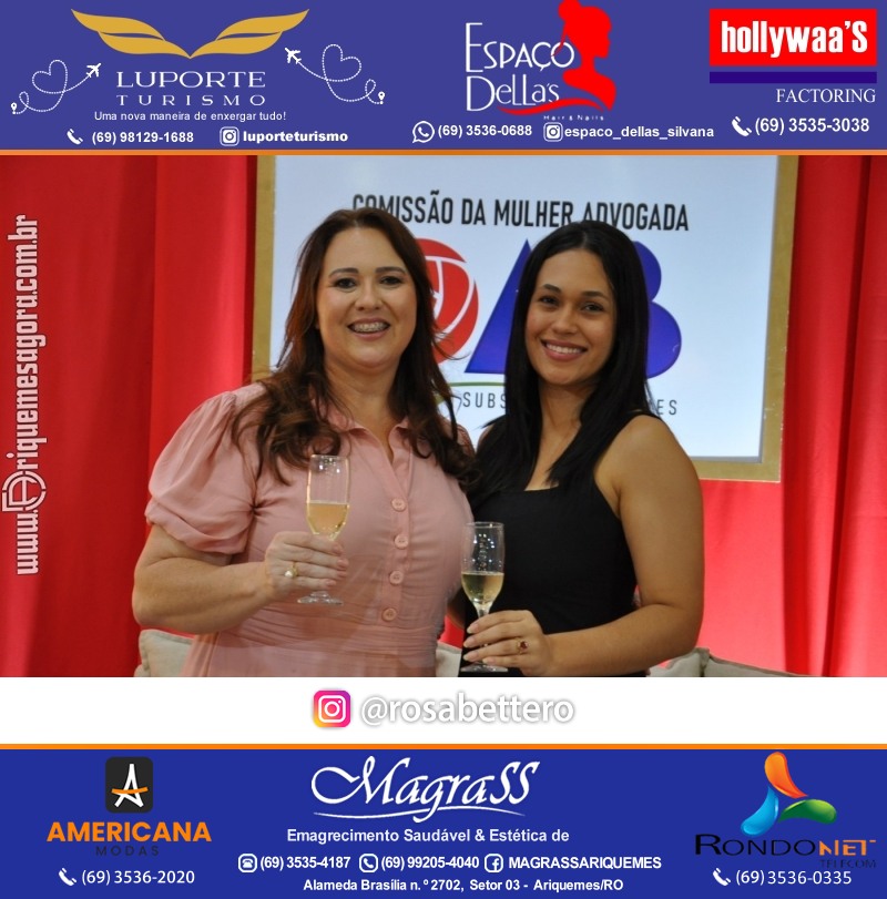 CAFÉ DA TARDE - OAB - CMA - Subsecção Ariquemes - Comissão da Mulher Advogada – Rondônia
