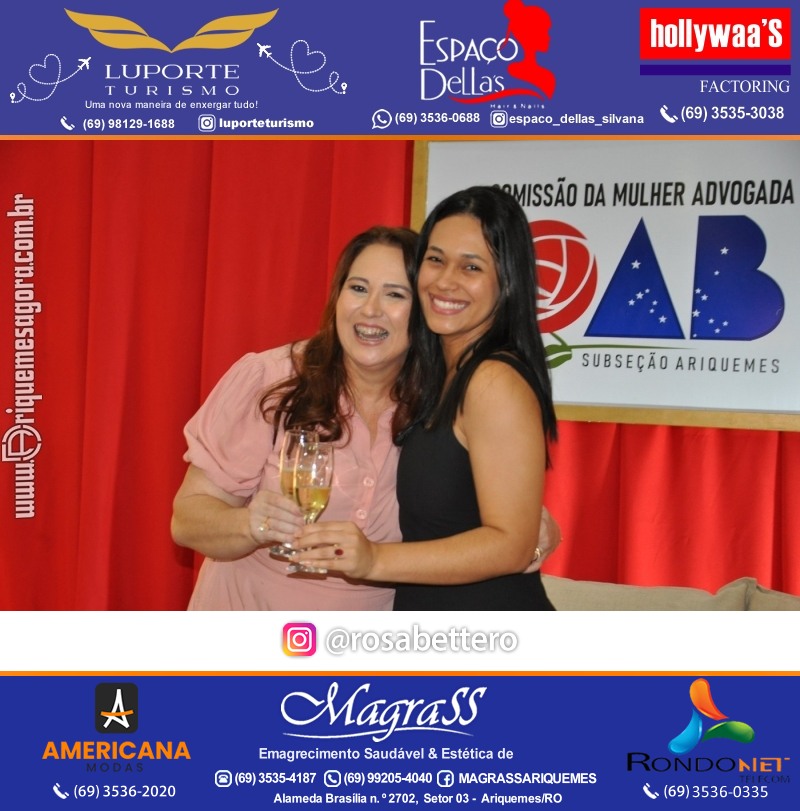 CAFÉ DA TARDE - OAB - CMA - Subsecção Ariquemes - Comissão da Mulher Advogada – Rondônia