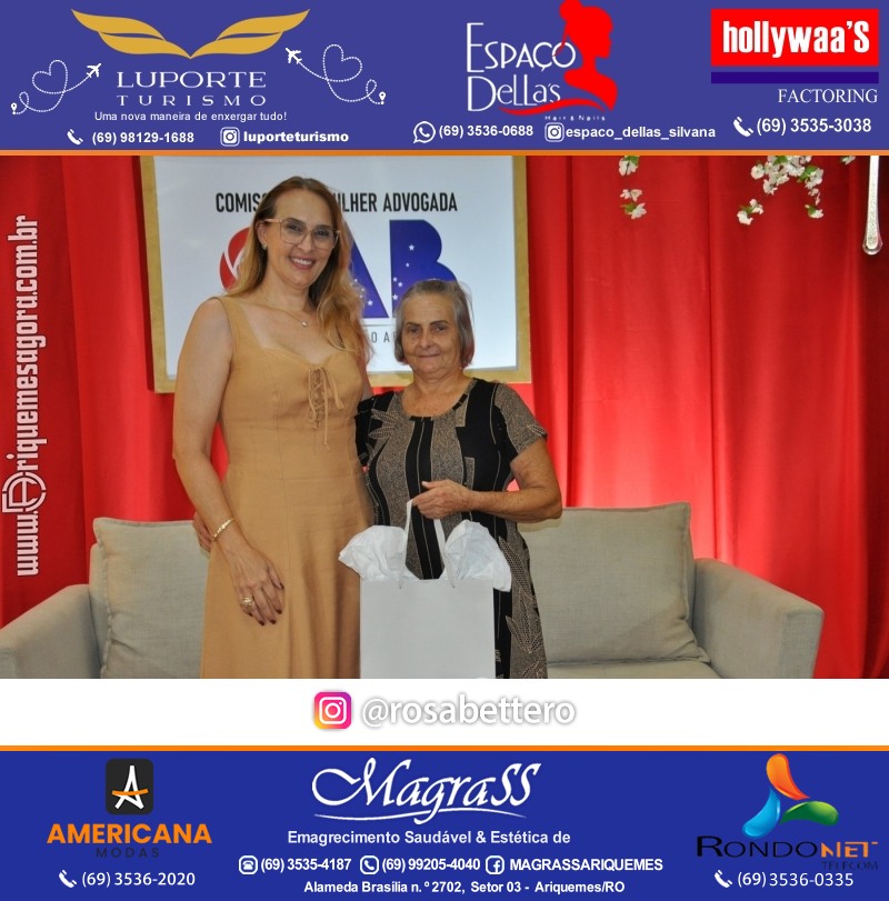 CAFÉ DA TARDE - OAB - CMA - Subsecção Ariquemes - Comissão da Mulher Advogada – Rondônia