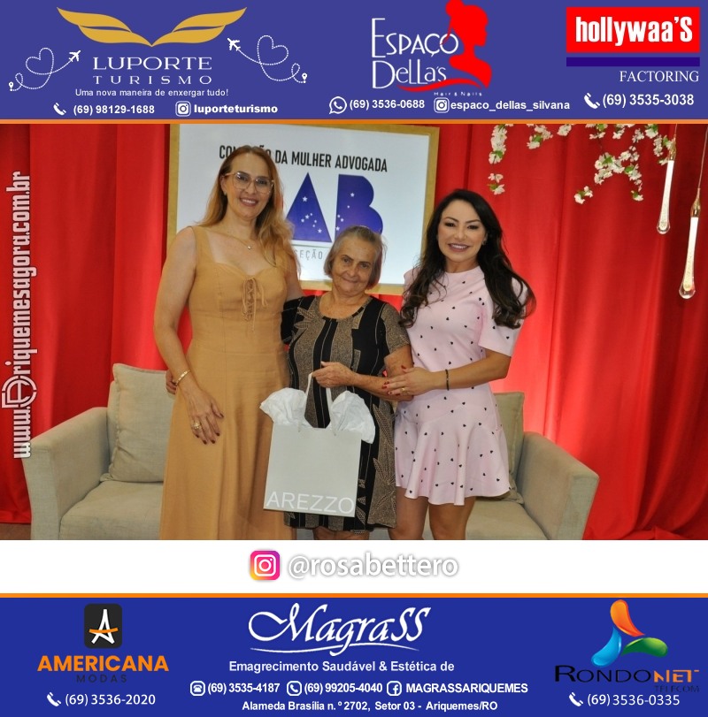 CAFÉ DA TARDE - OAB - CMA - Subsecção Ariquemes - Comissão da Mulher Advogada – Rondônia