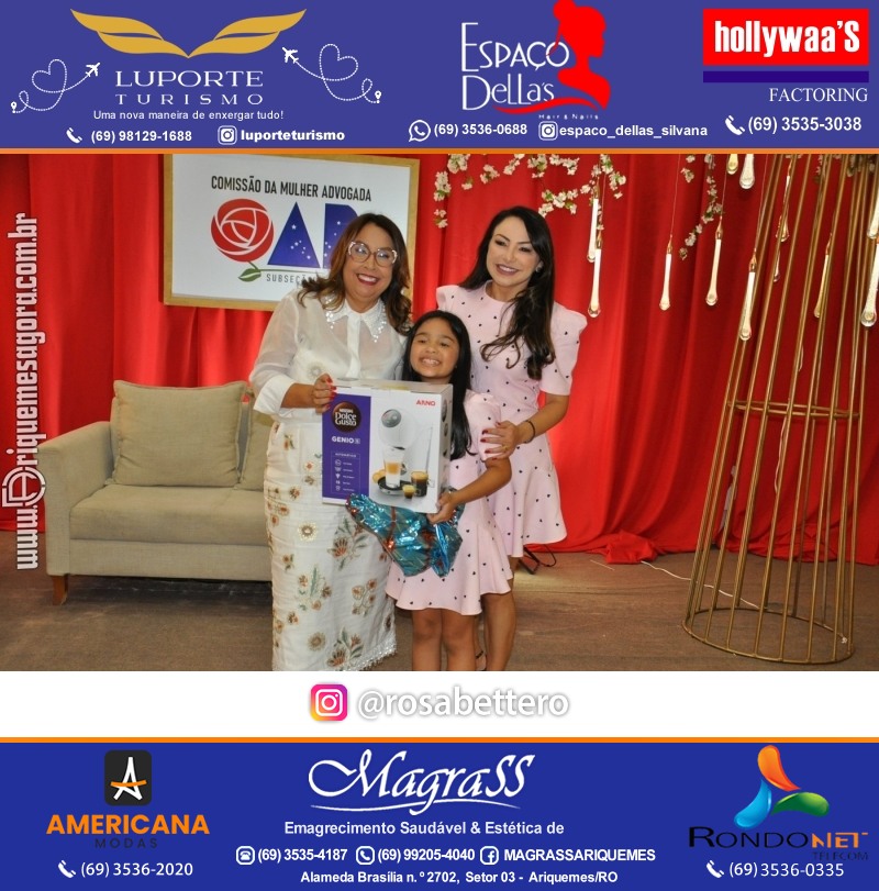 CAFÉ DA TARDE - OAB - CMA - Subsecção Ariquemes - Comissão da Mulher Advogada – Rondônia