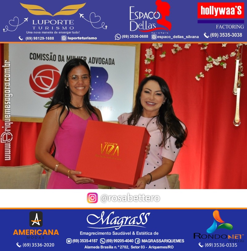 CAFÉ DA TARDE - OAB - CMA - Subsecção Ariquemes - Comissão da Mulher Advogada – Rondônia