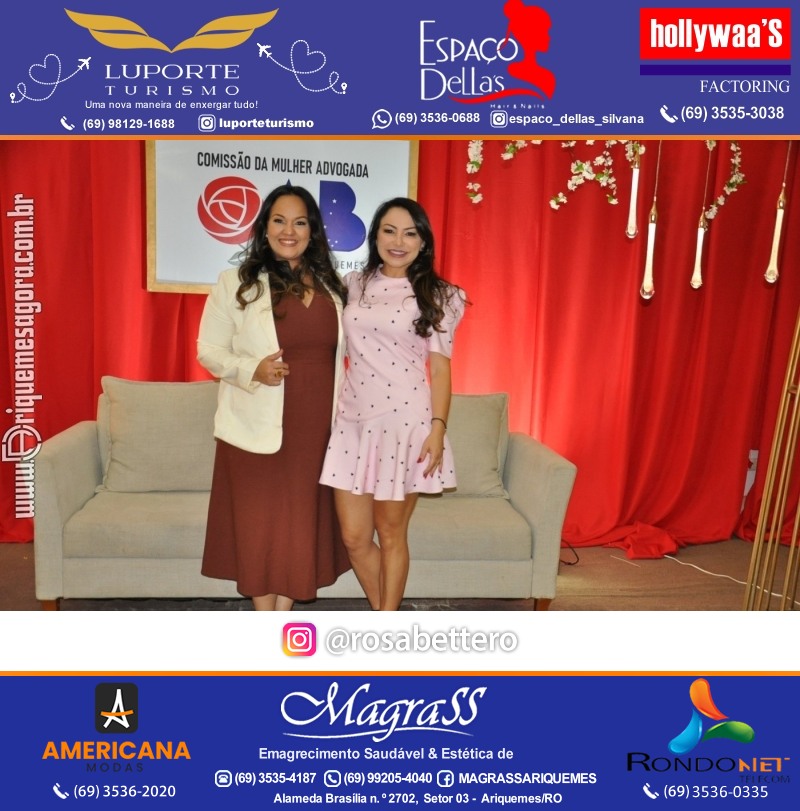 CAFÉ DA TARDE - OAB - CMA - Subsecção Ariquemes - Comissão da Mulher Advogada – Rondônia