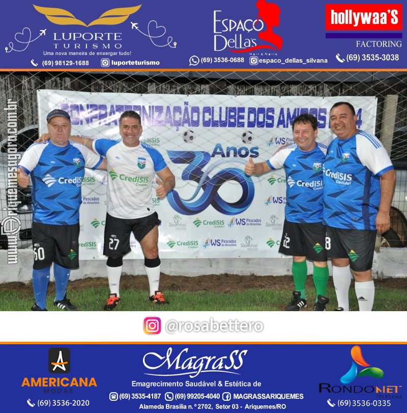 Confraternização Clube dos Amigos 2024 completa 30 anos em Ariquemes Rondônia