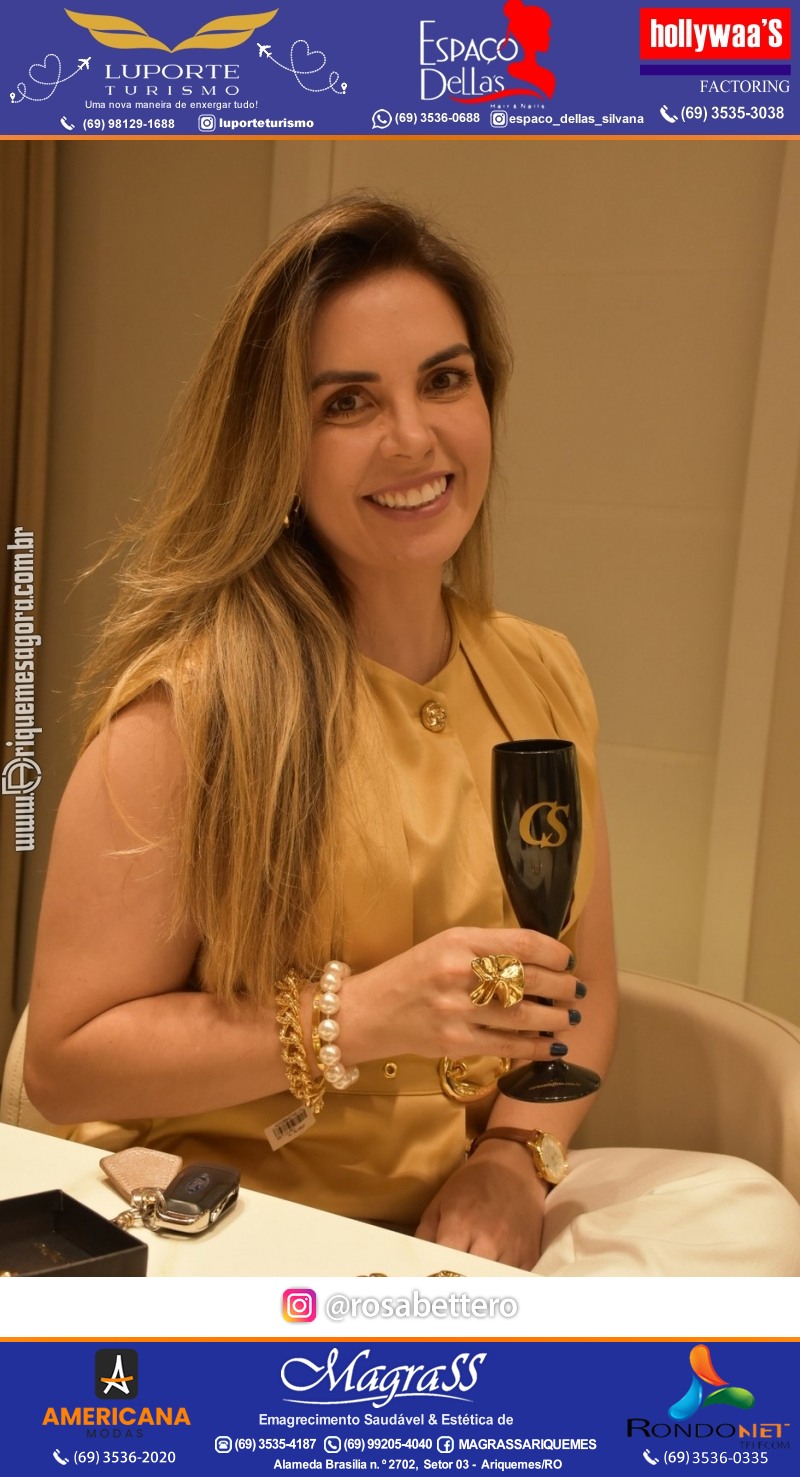 Coquetel de lançamento Carmen Steffens com nova gestão em Ariquemes Rondônia